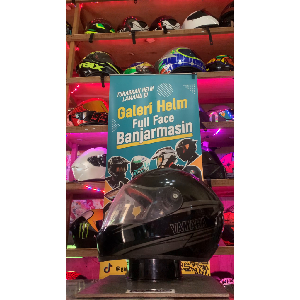 HELM FULLFACE BEKAS LAYAK PAKAI