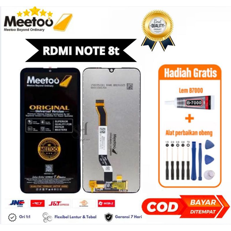 Lcd Touchscreen Rdmi 8t Fullset Original Freelem Obeng