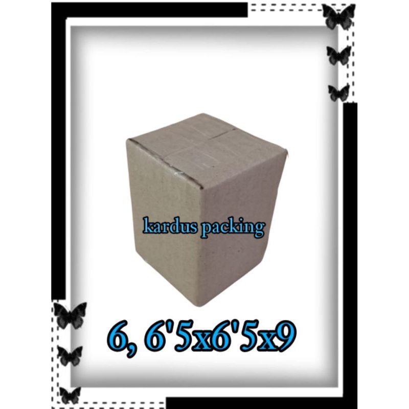 

kardus packing UK 6'5x6'5x9 kardus besar kardus kecil