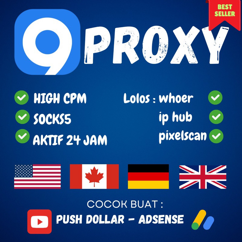 PREMIUM Proxy Residental  9Proxy