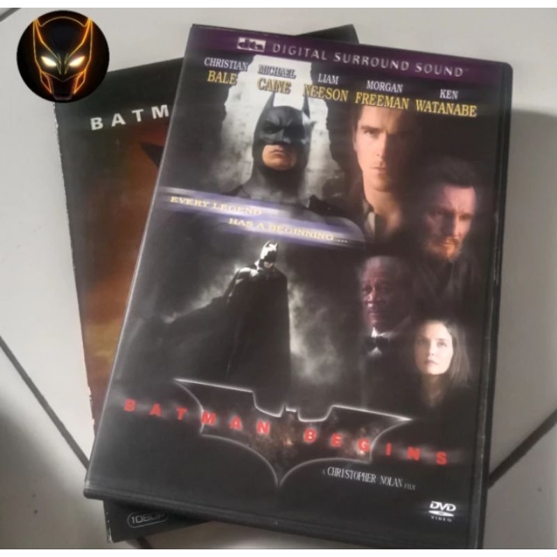 DVD Original Import Batman Begins Feat Christian Bale Teks English