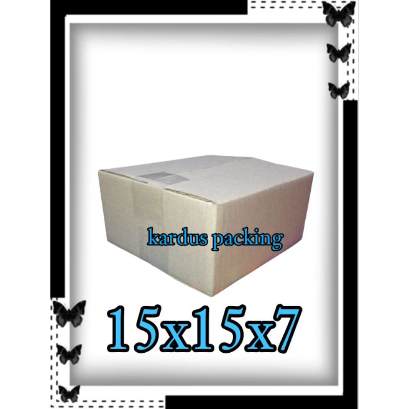 

kardus packing UK 15x15x7 kardus besar kardus kecil