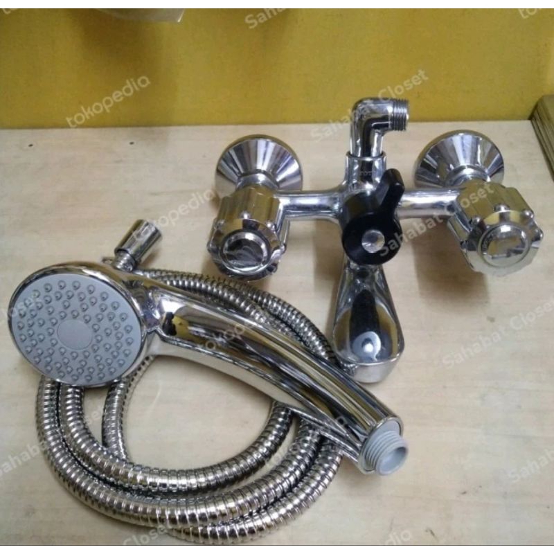 Kran Bathtub TOTO || Hand Shower TOTO || Kran Panas Dingin || Bekas