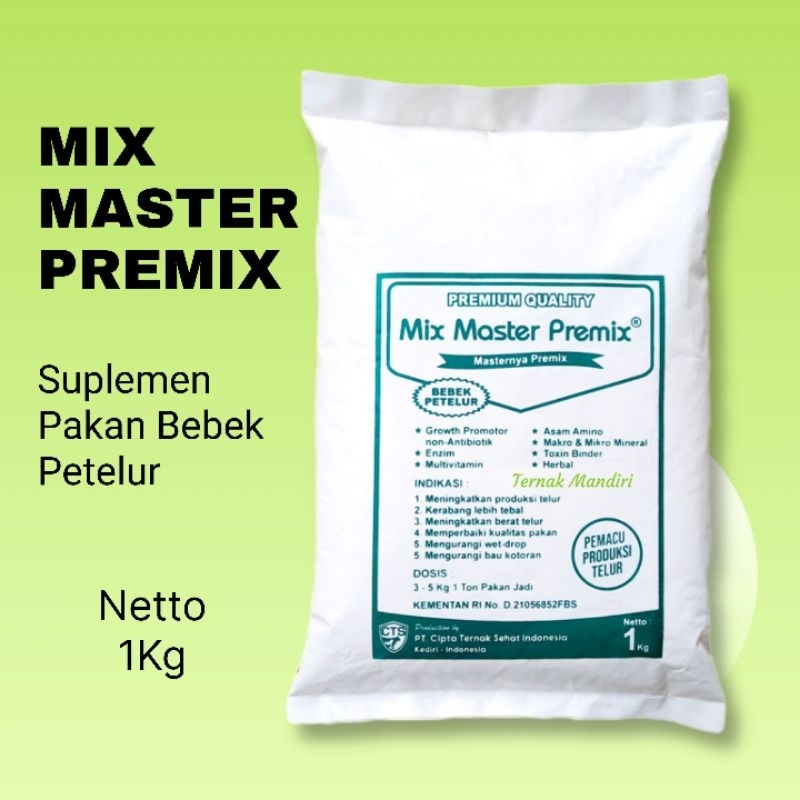 PREMIX BEBEK PETELUR 1Kg Suplemen Pakan bebek petelur