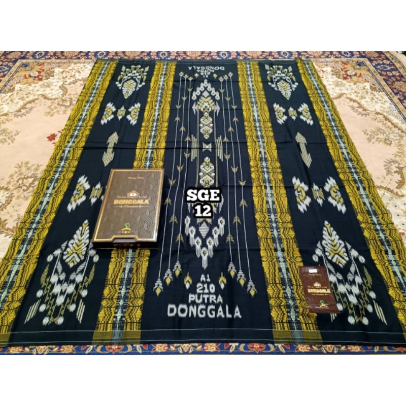 cod Sarung  putra DONGGALA A1 222 songket termurah original Donggala SGE