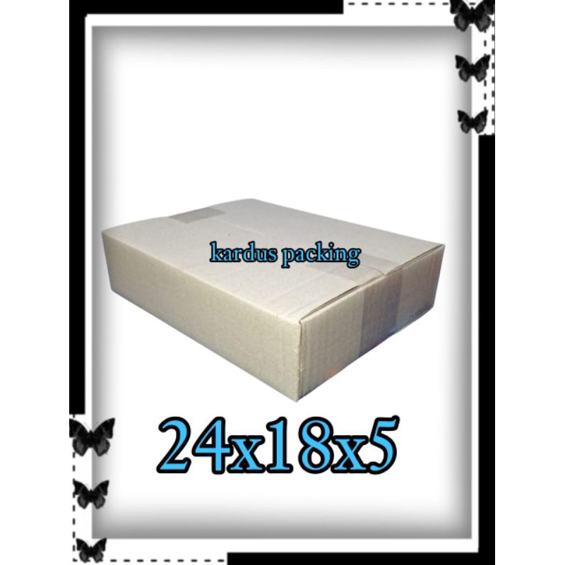 

kardus packing UK 24x18x5 kardus besar kardus kecil