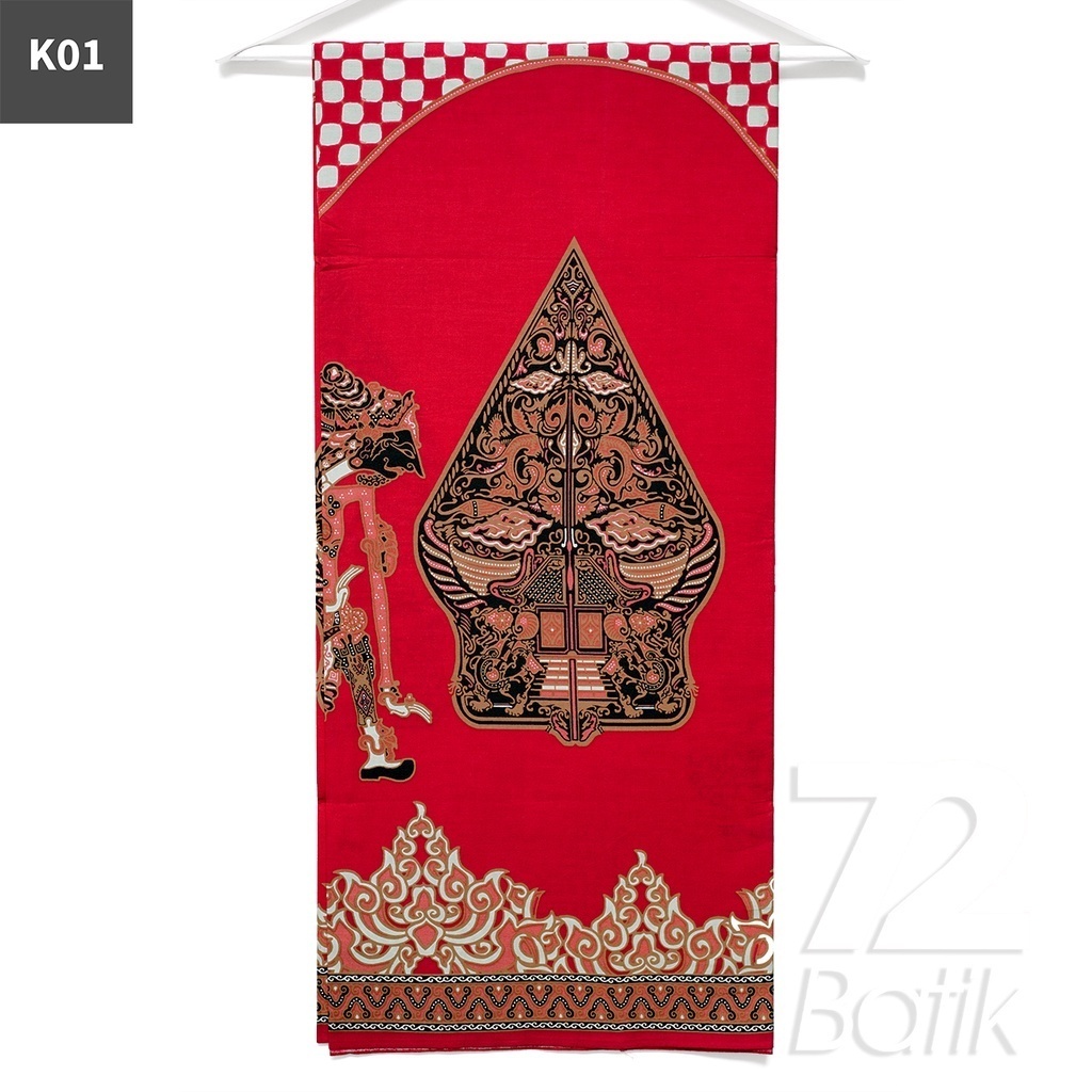 Kain Batik Premium Motif Wayang - 72 Batik - alf