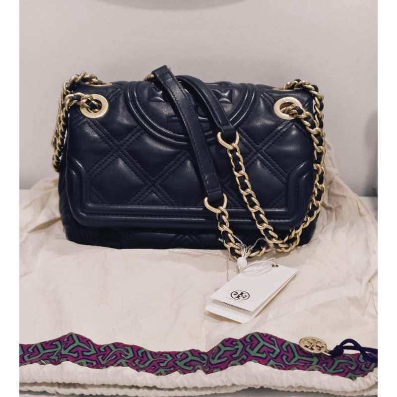 Torry Burch fleming Soft Small Black