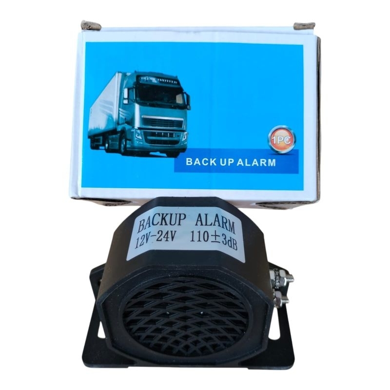Alarm Mundur 1 Suara Mobil / Backhorn Klakson Mundur Mobil Truk & bus 12 Volt & 24 Volt