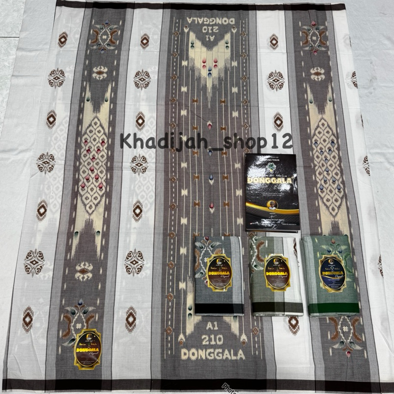 Sarung Donggala Asli Terbaru Murah Bagus Putih Hitam Bisa Cod