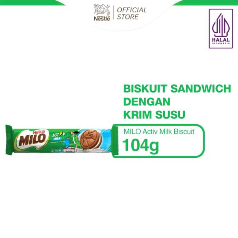 

MILO ACTIV milk biscuit 104gram