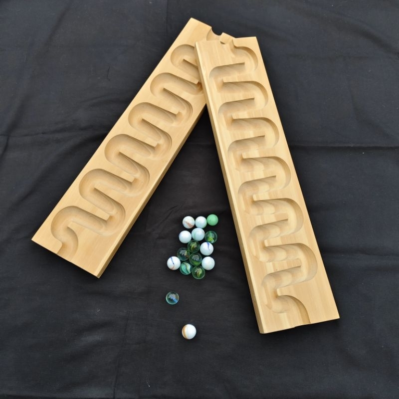 kelereng jalur track / marble run besar versi 1