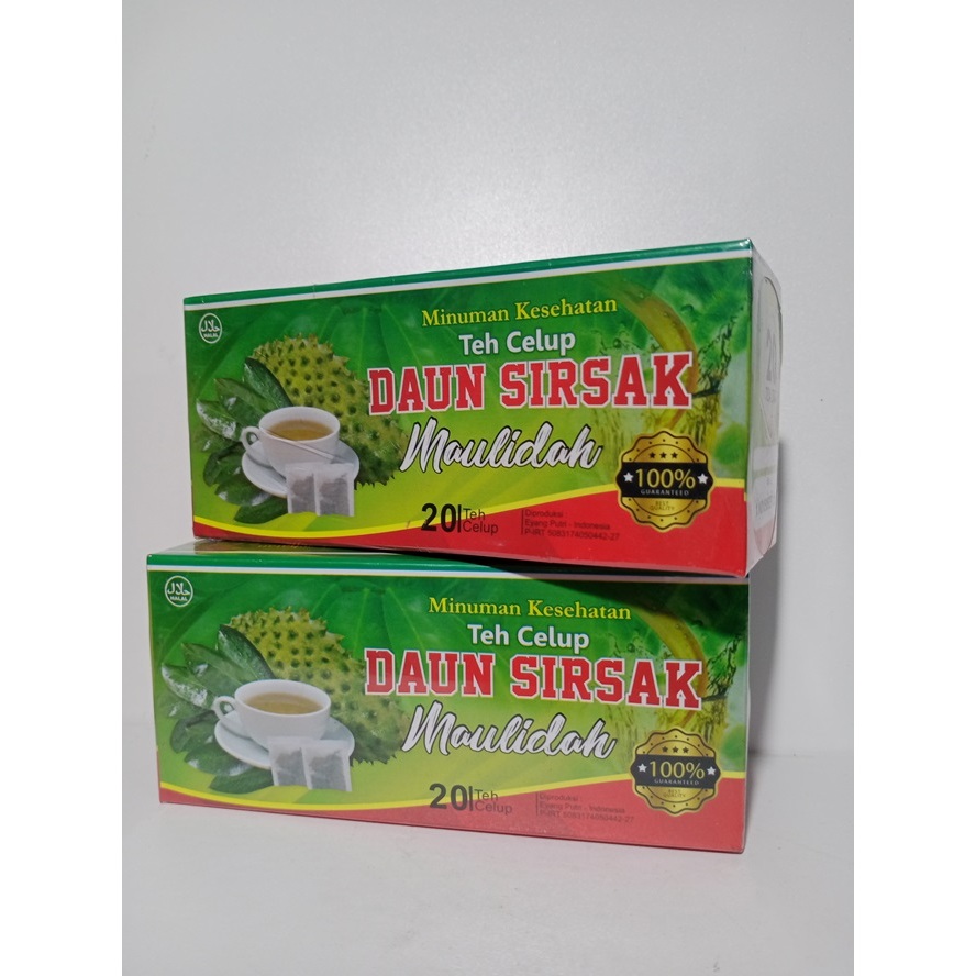 

teh Sirsak celup isi 20 kantong