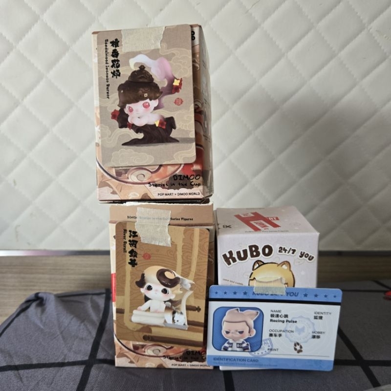 Brush kecantikan Popmart Dimoo Stories in the cup dan kubo 24/7