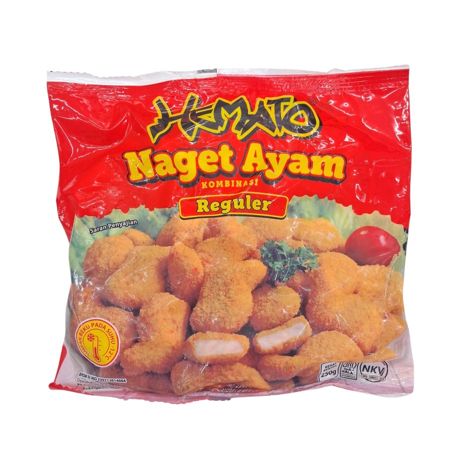 

Hemato Chicken Nugget 250gr / Hemato Naget Ayam 250gr