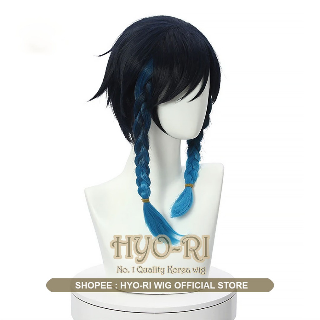 HYO-RI WIG : WIG VENTI WIG COSPLAY GAME GENSHIN IMPACT