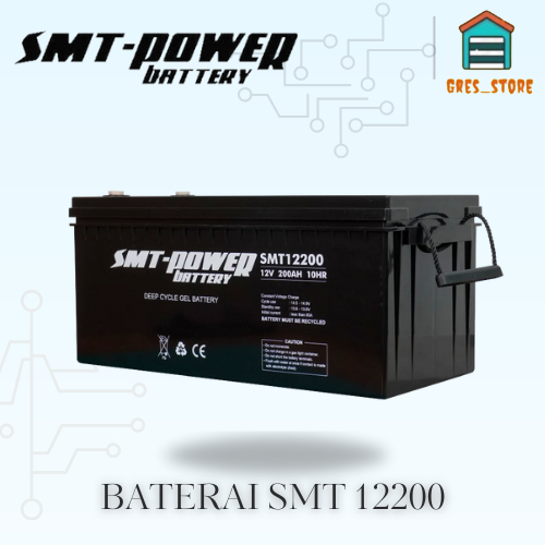 VRLA BATTERY KERING SAMOTO 12200 BATERAI VRLA SMT 12V 200AH - SMT12200