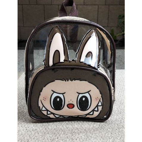 Tas Ransel Mika Transparan Bening Tebal 3D Premium Buat Traveling Souvenir Ulang Tahun I Hampers