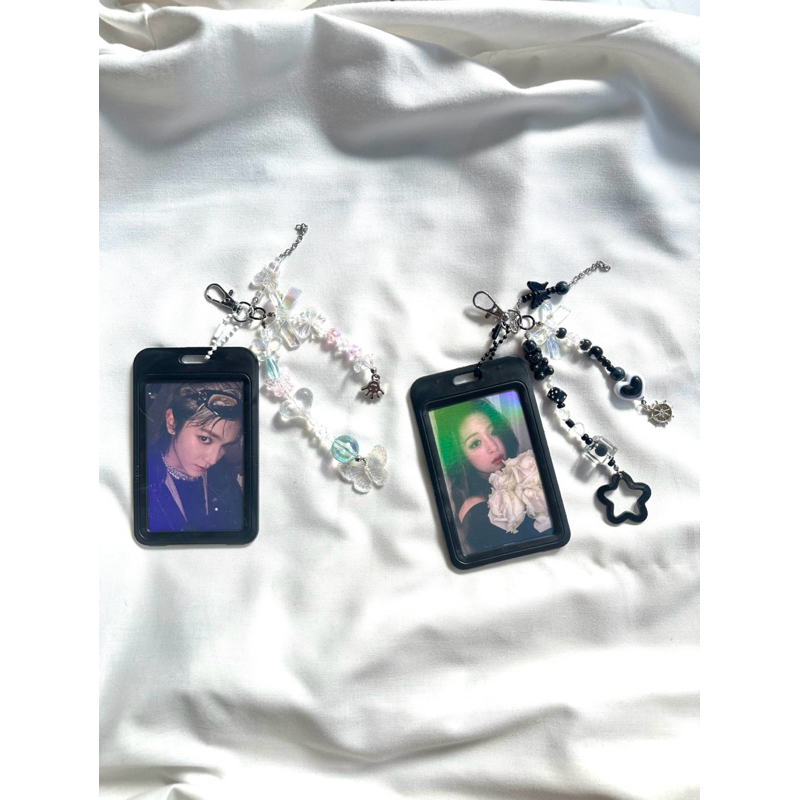 id card holder bagcharm holder kpop Keychains bag kpop Lucu Freebies banyak
