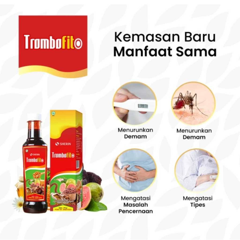 

MADU HERBAL SARI KURMA TROMBOFIT / TROMBOFITO SHERIN 470 GR HALAL ORIGINAL