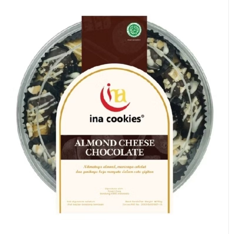 

Ina cookies varian ALMOND CHEESE CHOCOLATE (ONLY JABODETABEK INSTANT SEND)