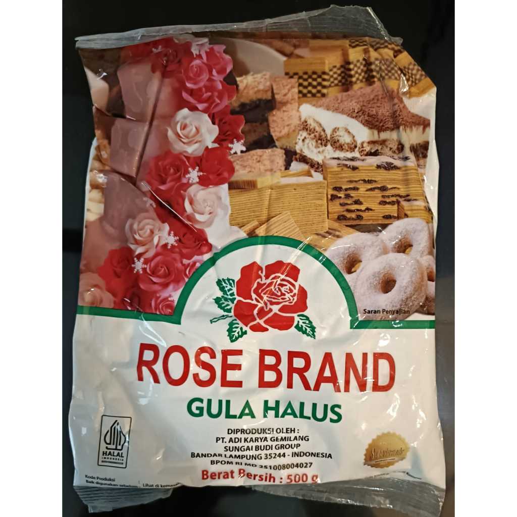 

Gula Halus - Rose Brand - 500gr