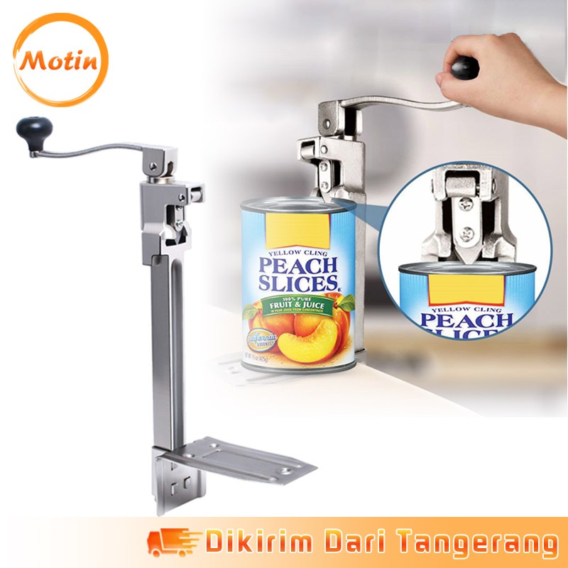 Bonzer Can Opener Heavy Duty Pembuka Kaleng Table Can Opener