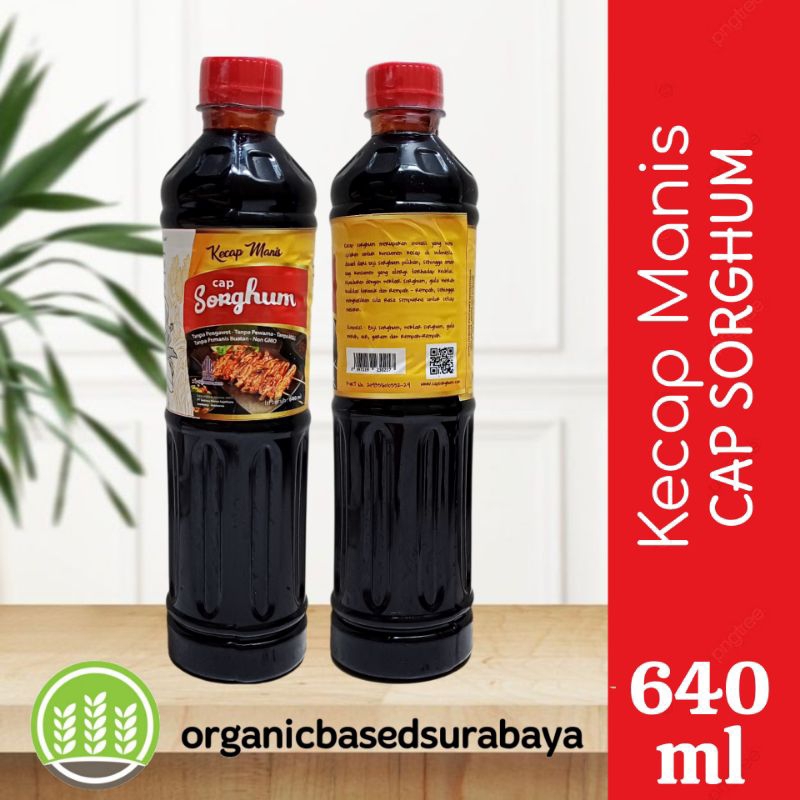 

Kecap Manis Sorghum Klasik,NonGMO,Sahabat Vegan,LowGI,Cocok bagi yang alergi kedelai,Halal