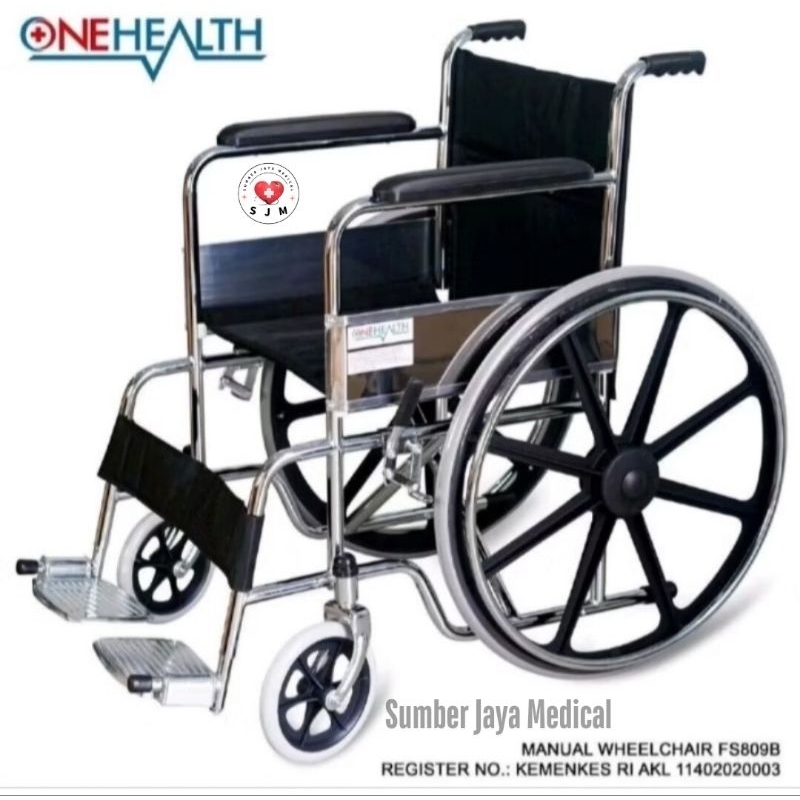 One Health Kursi Roda Velg Racing Tipe 809 Racing / Velg Racing Wheel Chair Type 809 Racing