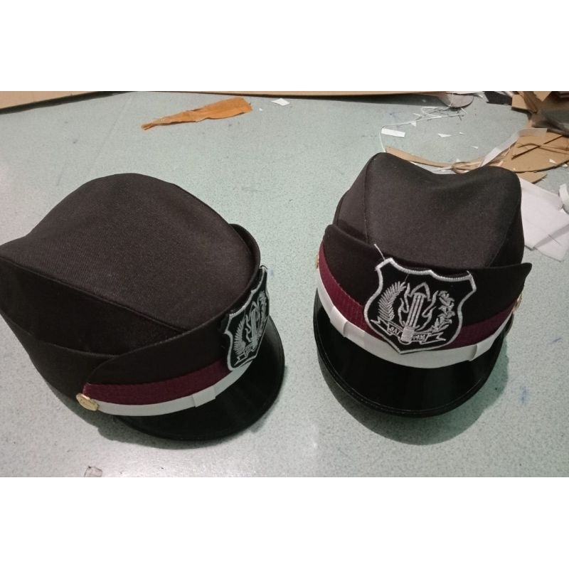 TOPI PET SATPAM WANITA,Premium Quality*#READY STOK