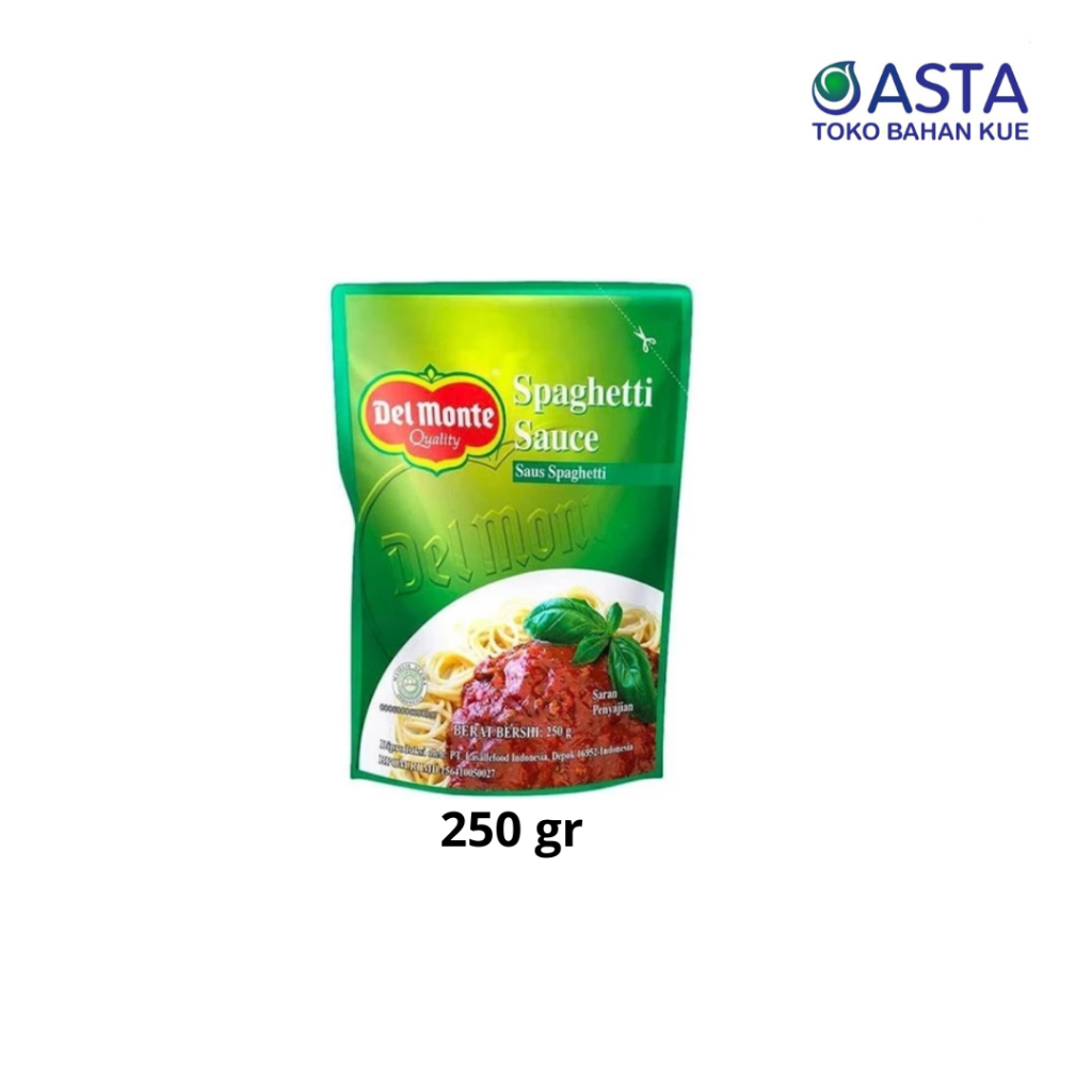 

Del Monte Saus Spaghetti Pouch 250 Gr