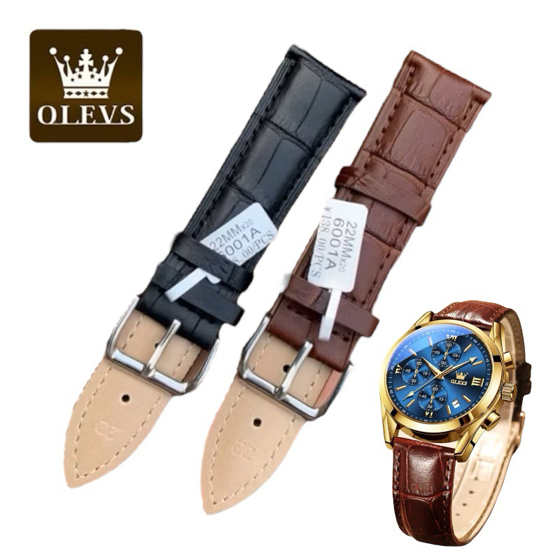 Strap tali jam OLEVS 2872 kulit strap jam tangan OLEVS 2872