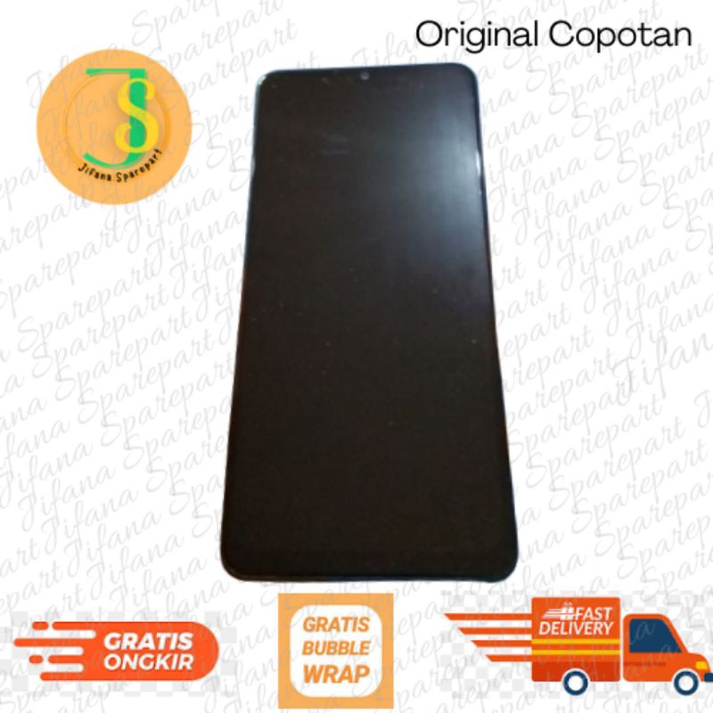 Lcd + Frame Samsung A12 A125 Original Copotan