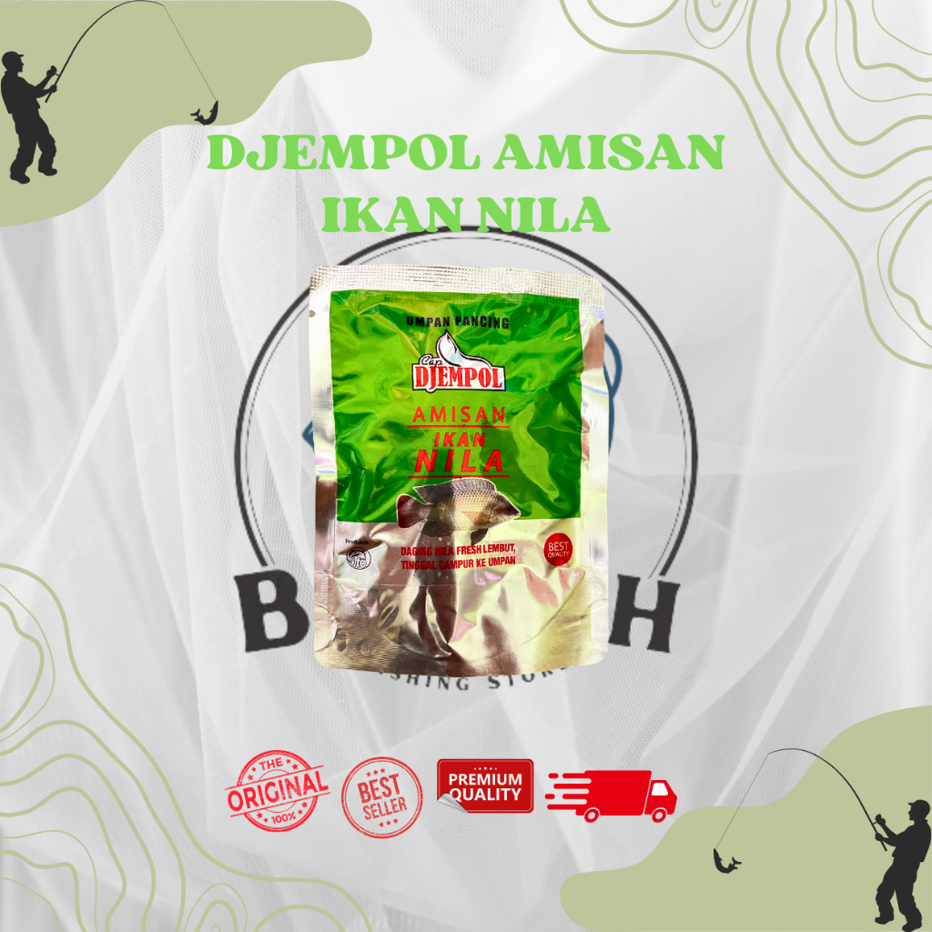 DJEMPOL AMISAN IKAN NILA - UMPAN PANCING