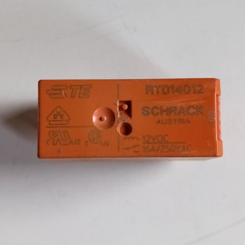 RELAY 12V 16A 8 PIN CABUTAN ORIGINAL HARGA 1 PCS RELAY TYCO