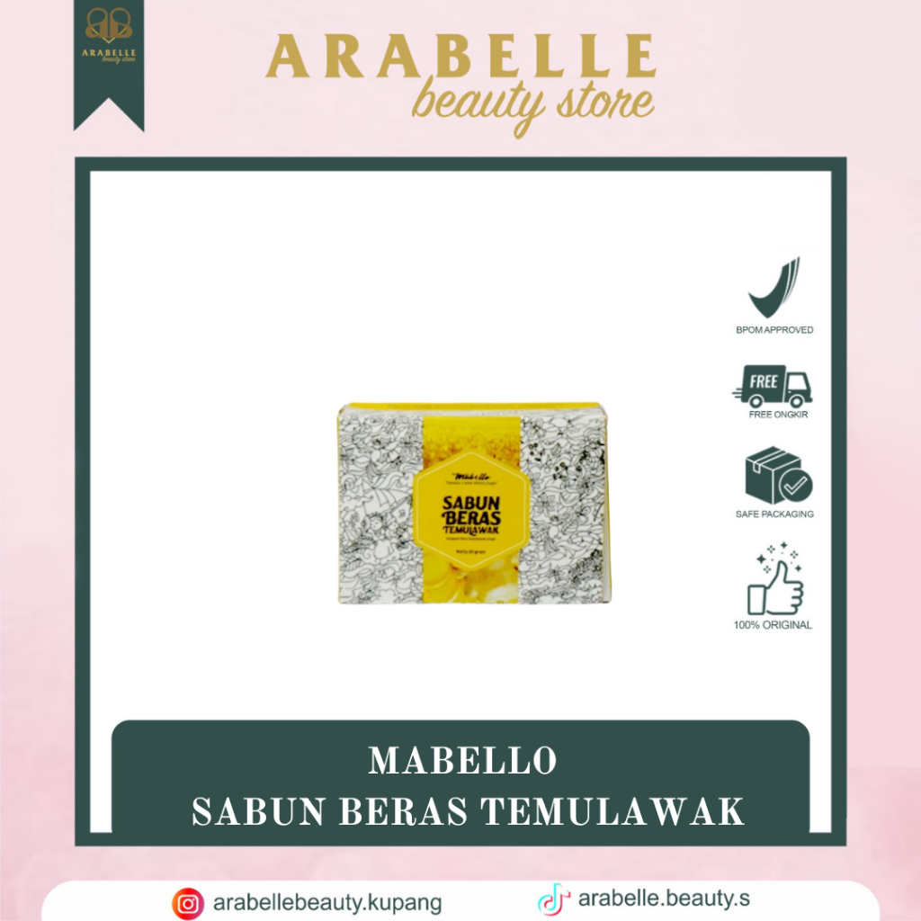 MABELLO Sabun Beras Temulawak