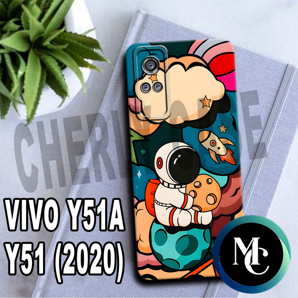 CC35/ Softcase karet lentur untuk VIVO Y51A DAN Y51(2020) /Motif LUCU/case VIVO Y51A/kesing VIVO Y51