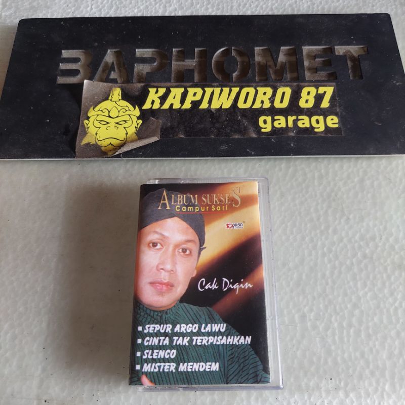 Kaset Pita Album Sukses Campursari Cak Diqin
