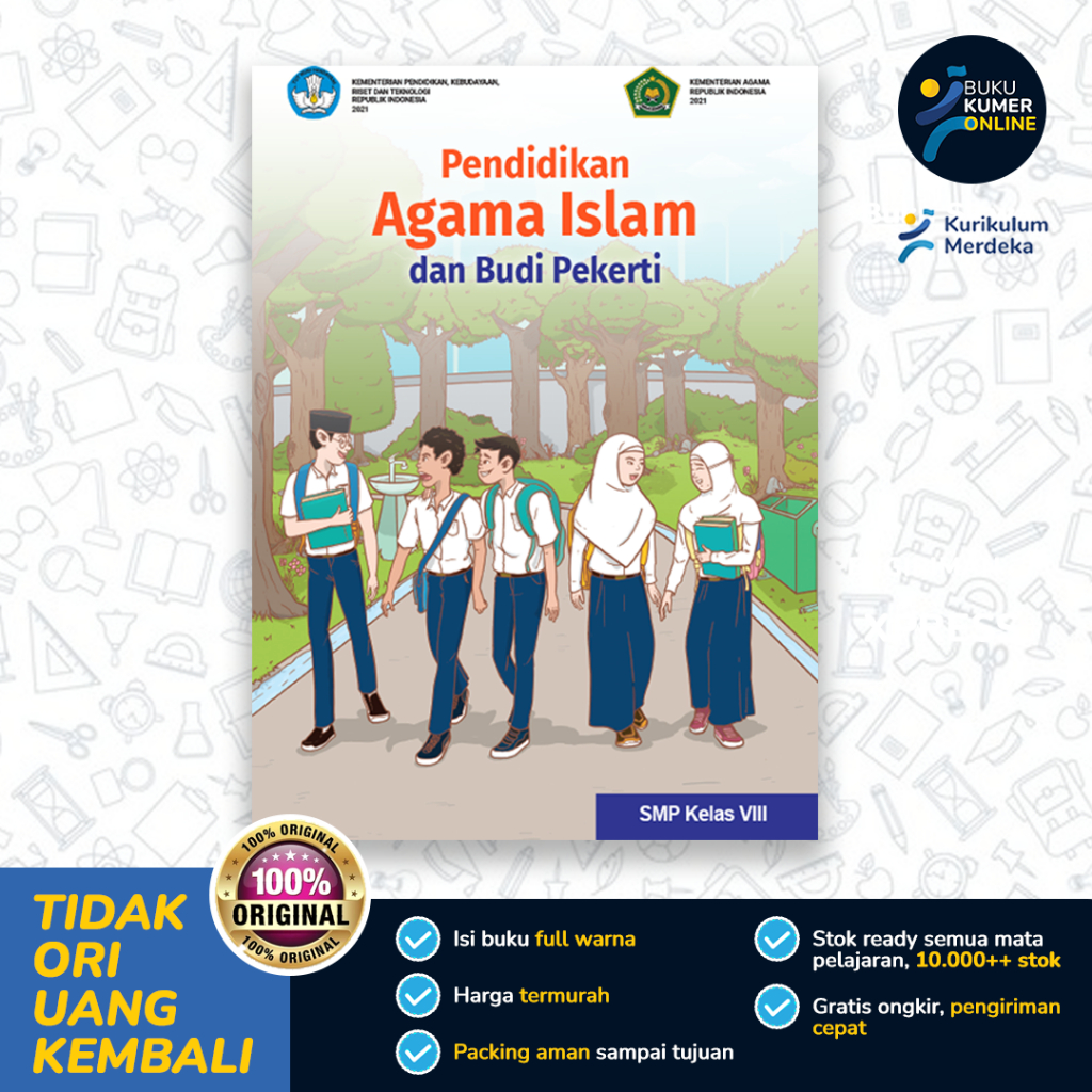 Buku Agama Islam Kelas 8 SMP - Buku Paket Siswa - Kurikulum Merdeka