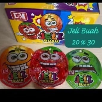 

Permen jelly buah isi 30pcs