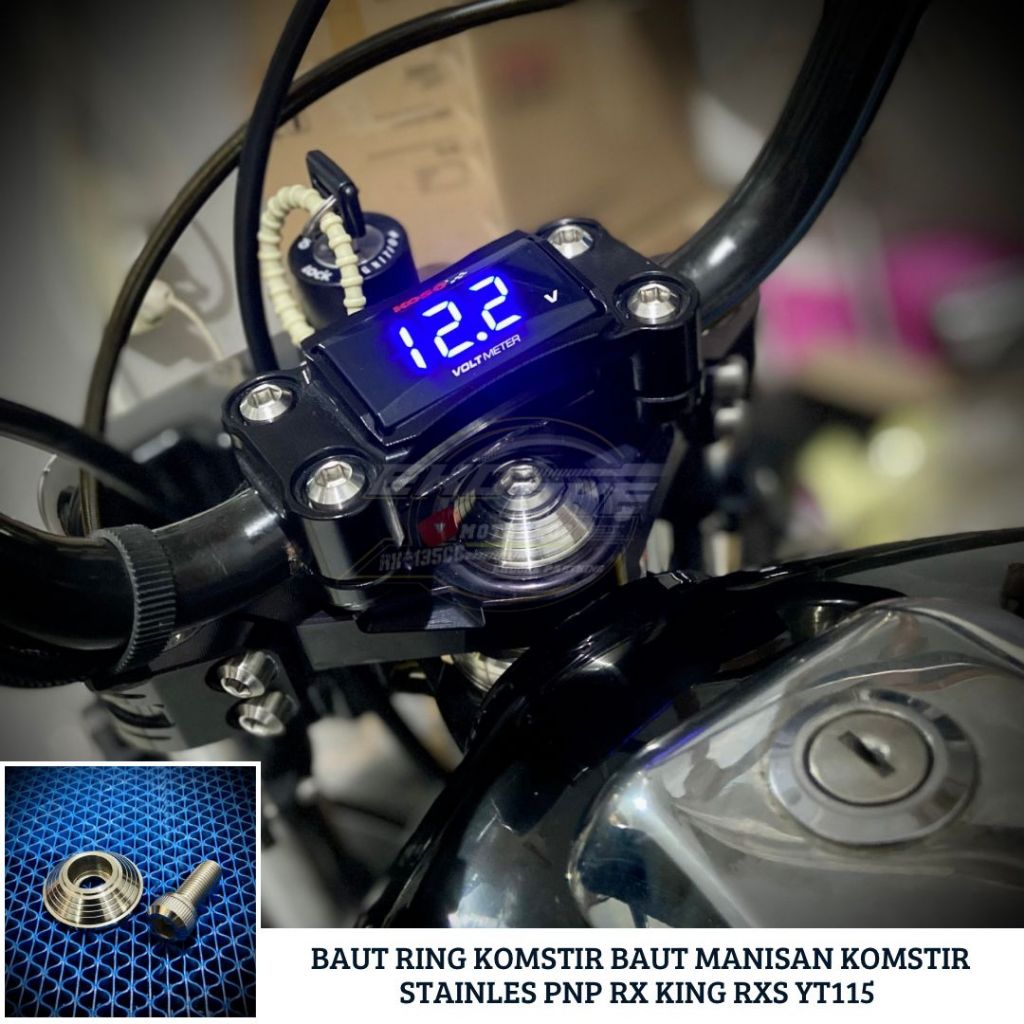 BAUT RING KOMSTIR BAUT MANISAN KOMSTIR STAINLES PNP RX KING
