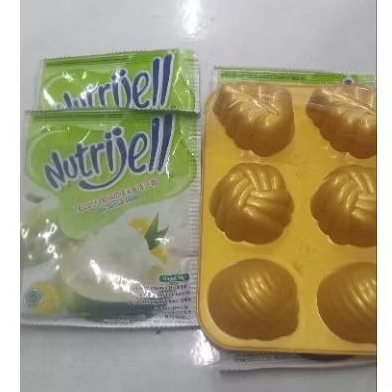 

Nutrijell kelapa muda 15gr x 2 pcs free cetakan jelly