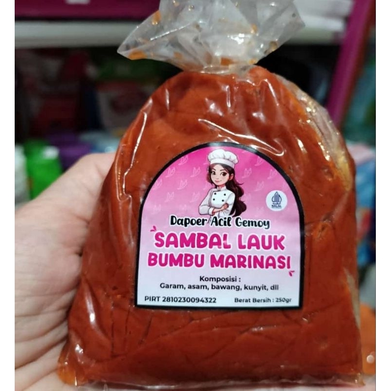 

sambal lauk acel gemoy