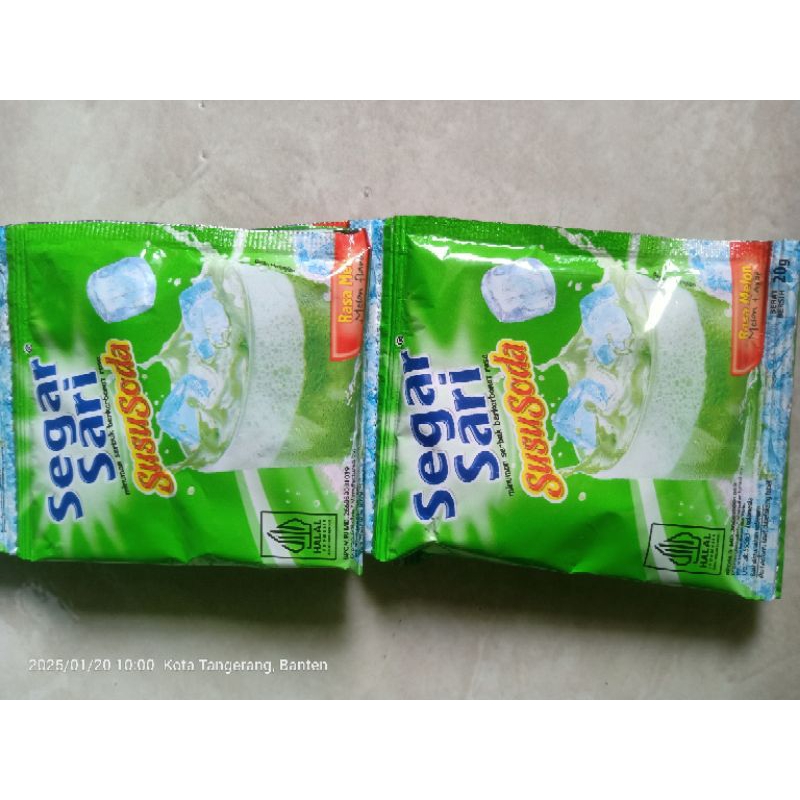 

Segar Sari Susu Soda Rasa Melon 20 gr