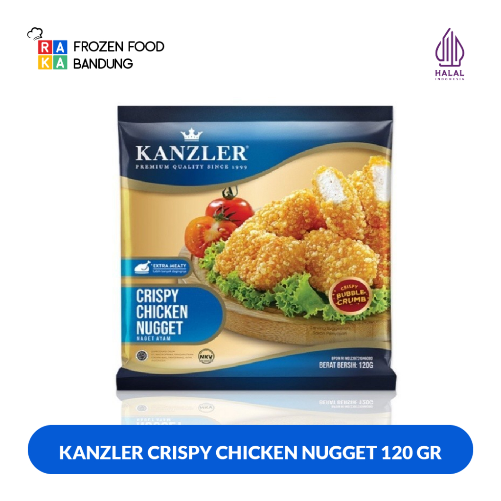 

KANZLER CRISPY CHICKEN NUGGET 120 GR