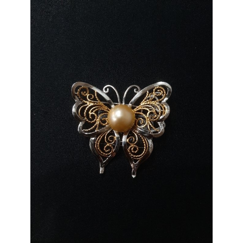 Bros Mutiara Asli Air Laut, Rangka Perak 925