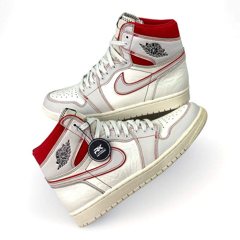 Air Jordan 1 High Phantom Gym Red 100% Authentic