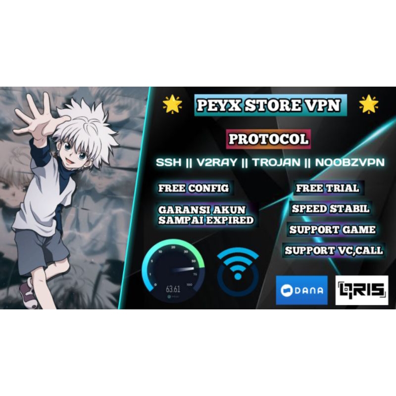 Akun ssh,v2ray server premium