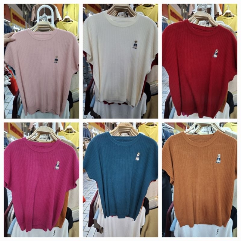 KAOS WANITA RAJUT BANGKOK