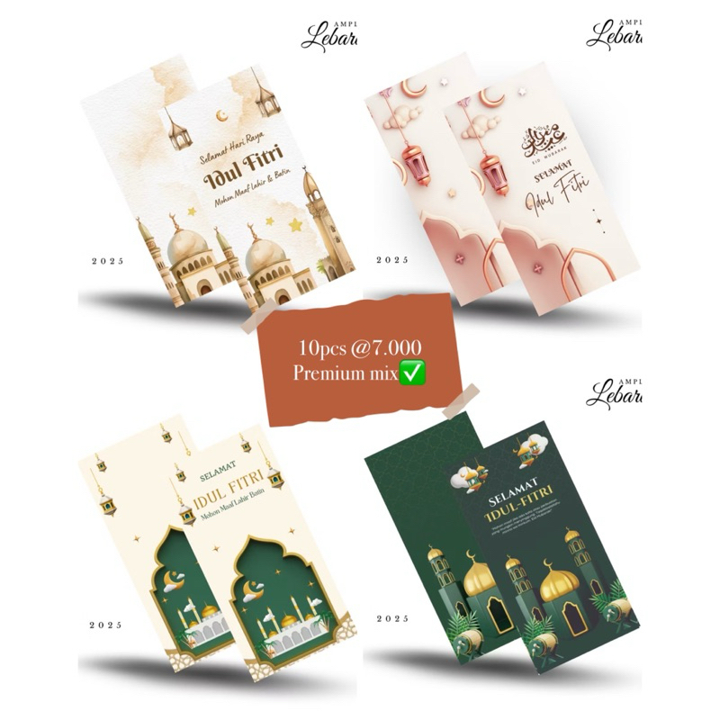 

Amplop Lebaran Idul Fitri Premium Mix